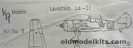 KPI Models 1/72 Lavochin LA-11, 8 plastic model kit